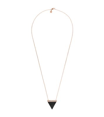 Michael kors store triangle necklace