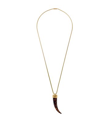 Michael kors clearance tortoise necklace