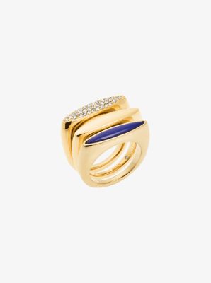 Michael kors shop tri color ring