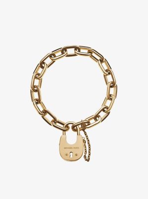 Michael kors bracelet with hot sale lock