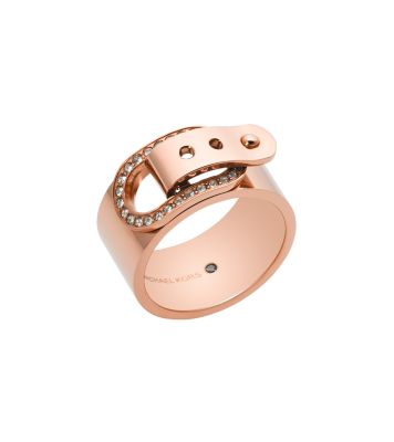 Michael kors ring rose clearance gold