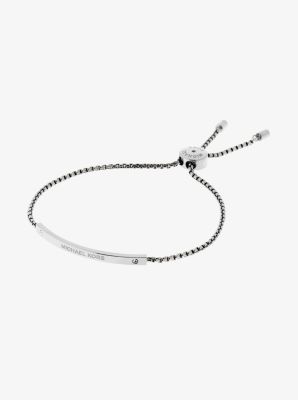 Michael kors shop silver slider bracelet