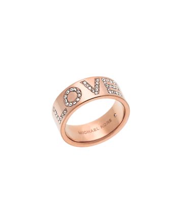 Michael kors rose gold arrow clearance ring