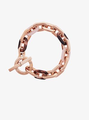 Michael kors toggle shop bracelet rose gold