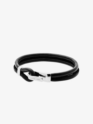 Michael kors cheap leather wrap bracelet