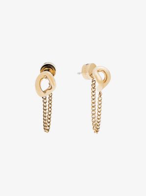 Gold-Tone Chain Earrings | Michael Kors