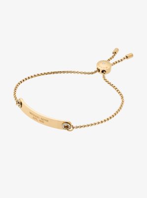 Michael kors on sale plaque bracelet