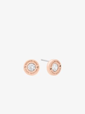 Rose Gold-Tone Stud Earrings | Michael Kors