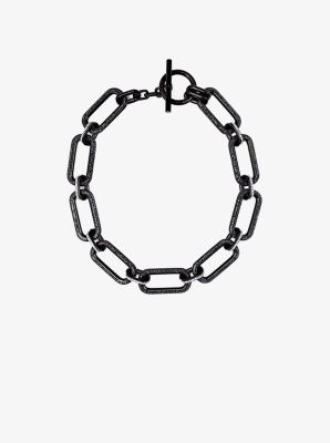 Michael kors best sale chain link necklace