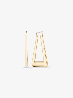 Triangle Hoop Earrings