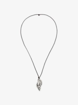 michael kors locket necklace
