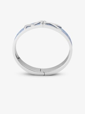 Michael Kors MK Mott Logo Signature Bangle Bracelet