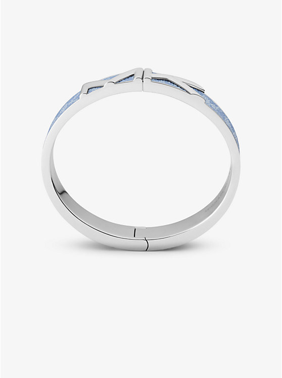 Bracelet Mott argenté à logo image number 1