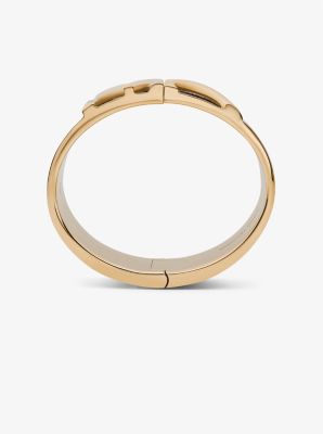 Michael Kors MK Mott Logo Signature Bangle Bracelet