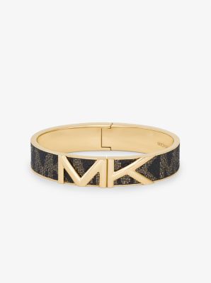 Louis Vuitton Nano Monogram Gold Tone Bracelet