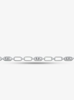 Precious Metal-Plated Brass Chain Link Necklace image number 1