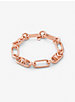 Precious Metal-Plated Brass Chain Link Bracelet image number 0