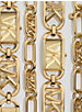 Precious Metal-Plated Brass Chain Link Bracelet image number 2