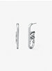 Boucles d'oreilles en laiton plaquées en métal précieux à logo Empire image number 0