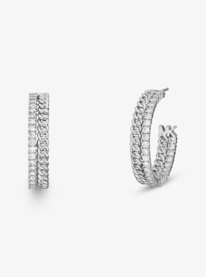 Michael kors huggie hoop on sale earrings