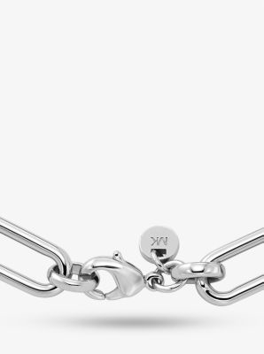 Bracelet à maillons en laiton plaqué en métal précieux avec logo Empire image number 1