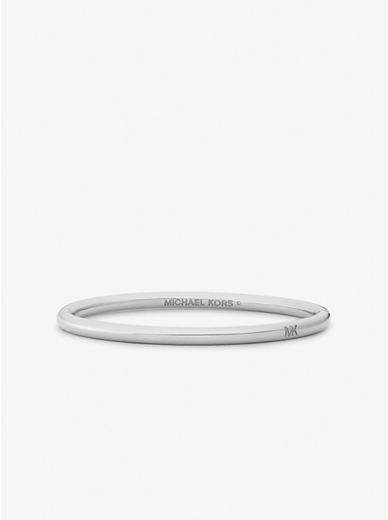 Precious Metal-Plated Brass Bangle image number 0