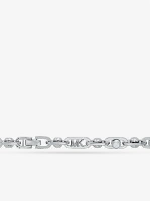 Collar Astor mediano de latón chapado en metal precioso con cadena image number 1
