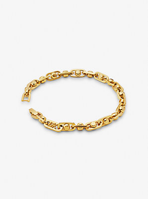 Astor Precious Metal-Plated Brass Link Bracelet