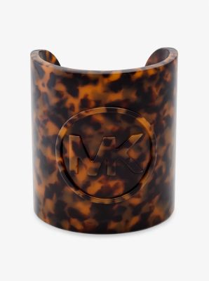 Logo Tortoiseshell Acetate Cuff image number 0