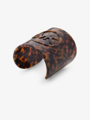 Logo Tortoiseshell Acetate Cuff image number 1