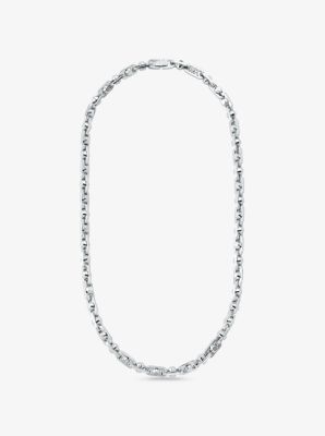 Precious Metal-Plated Brass Chain Link Necklace | Michael