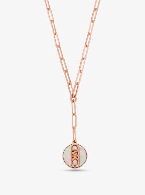 Schakelketting met plating met edelmetaal en Empire-logo image number 0