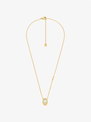 Cubic Zirconia Pendant Necklace