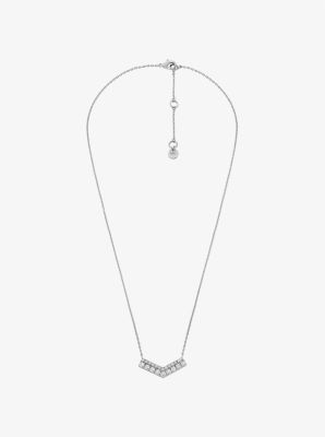 Pavé Chevron Necklace