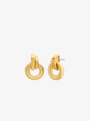 Interlocking Hoop Earrings