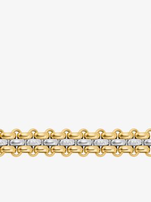 Two-Tone 3-Link Bracelet