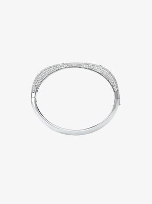 Pav&eacute; Square Bangle