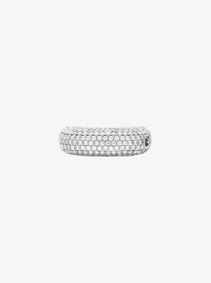 Pav&eacute; Square Ring