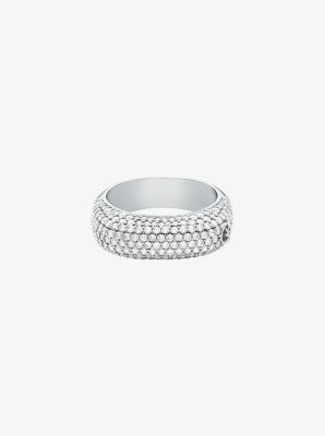 Pav&eacute; Square Ring