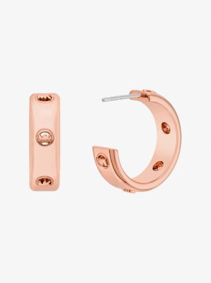 Logo Huggie Earrings