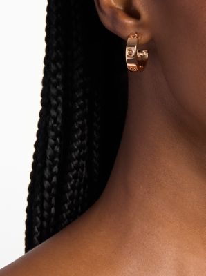 Logo Huggie Earrings