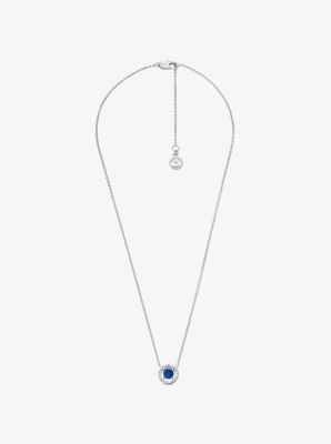 Collier Halo en laiton à placage en métal précieux