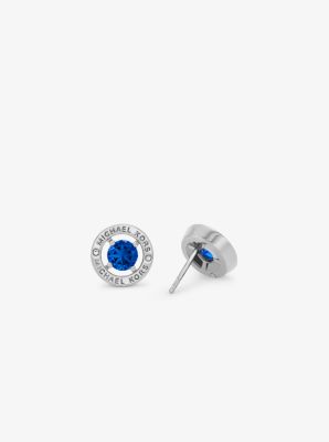 Boucles d’oreilles à halo de pavé image number 1