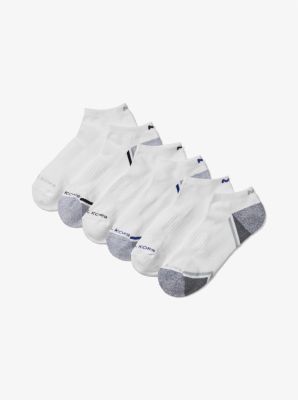 5-Pack Performance Stretch Knit Low Cut Socks | Michael Kors