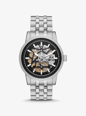 Oversized Hutton Silver-Tone Watch image number 0