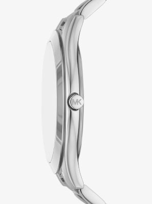 Oversized Aspyn Silver-Tone Watch image number 1