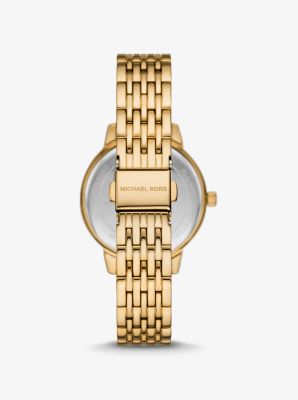Melissa Pavé Gold-Tone Watch image number 2
