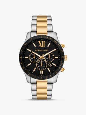 Oversized Berkley Two-Tone Watch