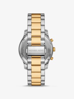 Oversized Berkley Two-Tone Watch