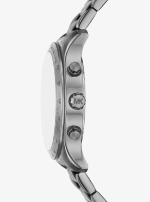 Oversized Berkley Gunmetal-Tone Watch